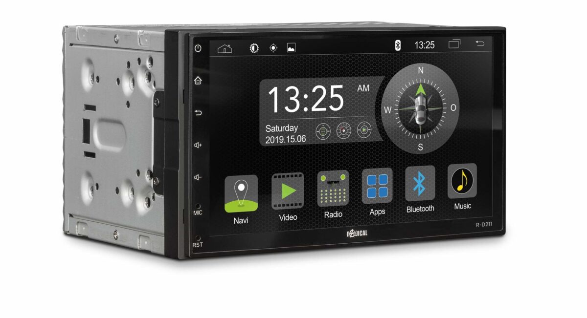 Radical R-D211 2-DIN DAB Infotainer Android 9.0 – Bild 2