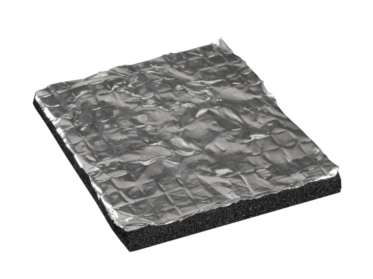 Selbstklebendes Dämmmaterial zur Hitzeisolierung 1300 x 1000 x 6mm – Bild 2