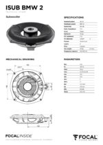 Focal I SUB BMW 2 Inside Subwoofer für BMW 2 Ohm – Bild 4