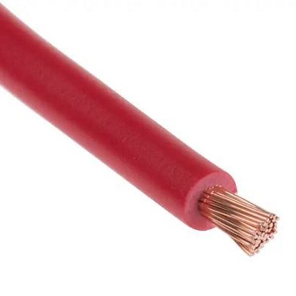 Installationskabel 2.5mm Rot 100 Kupfer