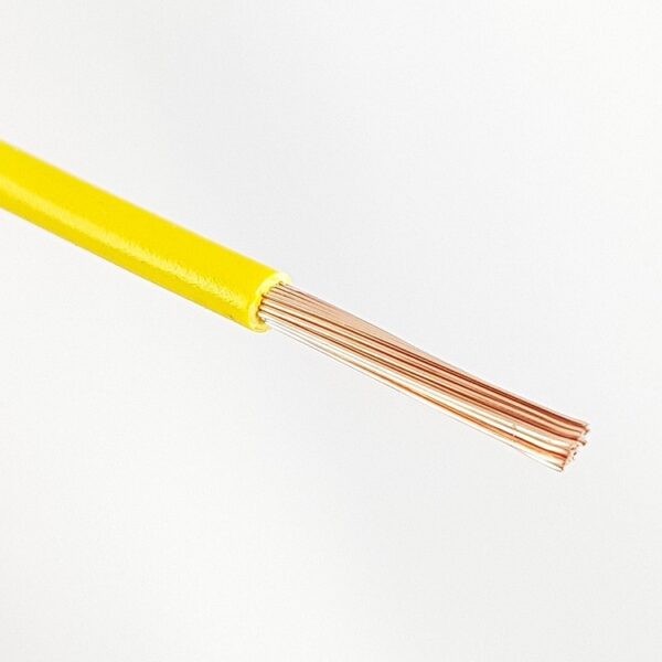 Installationskabel 1mm gelb 100 Kupfer