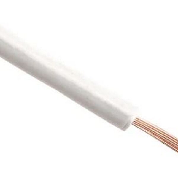 Installationskabel 1mm weiss 100 Kupfer