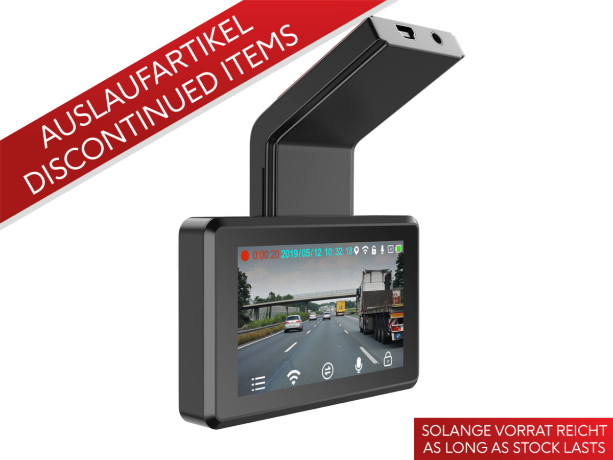 Full HD Dashcam inkl. 3 Monitor Front DVR Funktion – Bild 1