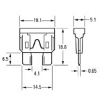 Sicherungshalter 1.5mm, 10A ATO-Sicherung, wasserdicht – Bild 3