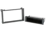 Radioblende SAAB 9.3 ab 2006 2DIN mit Fach schwarz – Bild 2