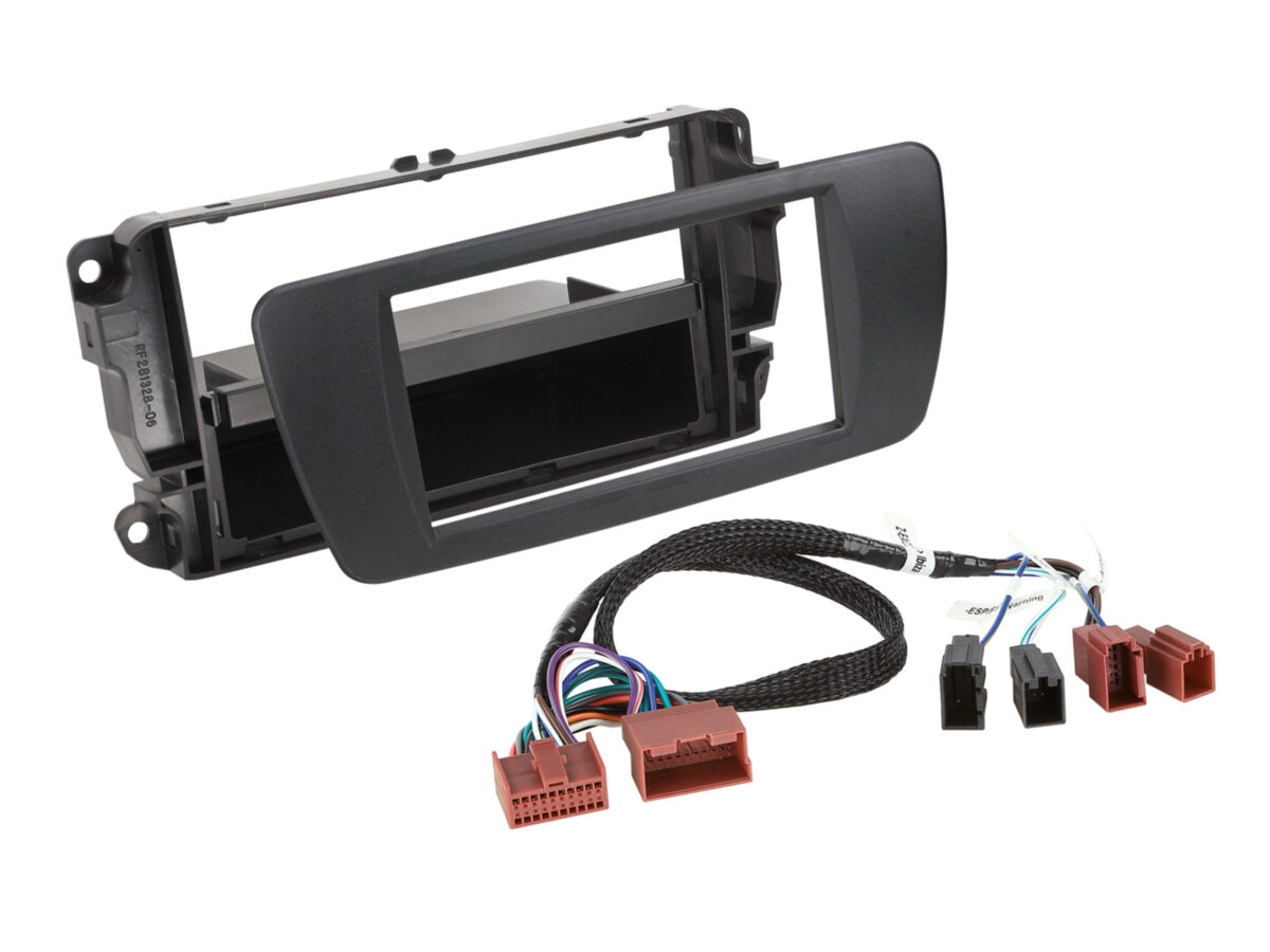 2-DIN RB mit Fach Seat Ibiza nit schwarz – Bild 1