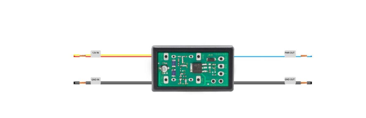 DC - DC Spannungsregler 4-stufig Eingangsspannung 9,5V - 25V – Bild 1
