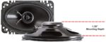 RETROSOUND Lautsprecher mit Gitter 4x6 101x152mm Paar, Neodym – Bild 3