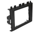 2-DIN Radioblende VW Polo/AW/T 6.17HC schwarz – Bild 2