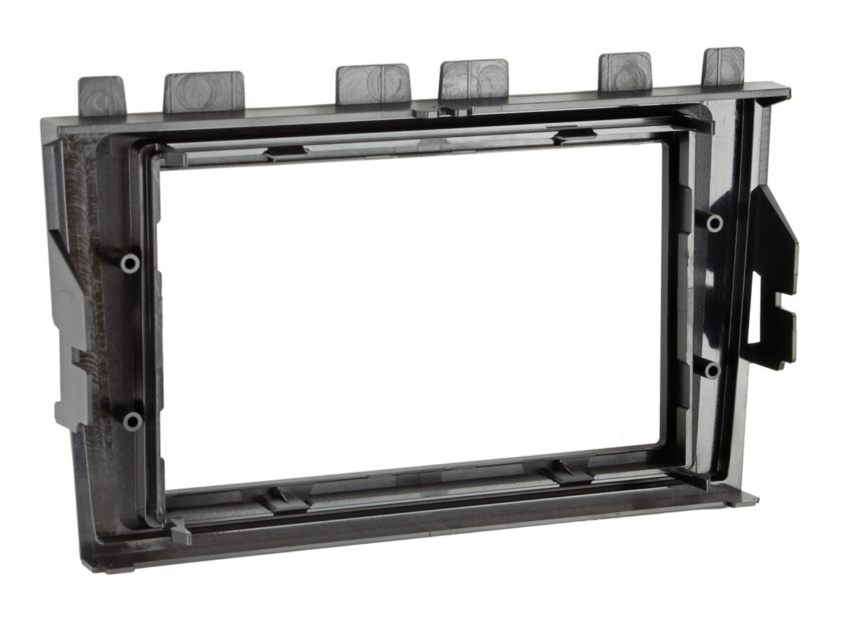 2-DIN Radioblende VW Polo/AW/T 6.17HC schwarz – Bild 3