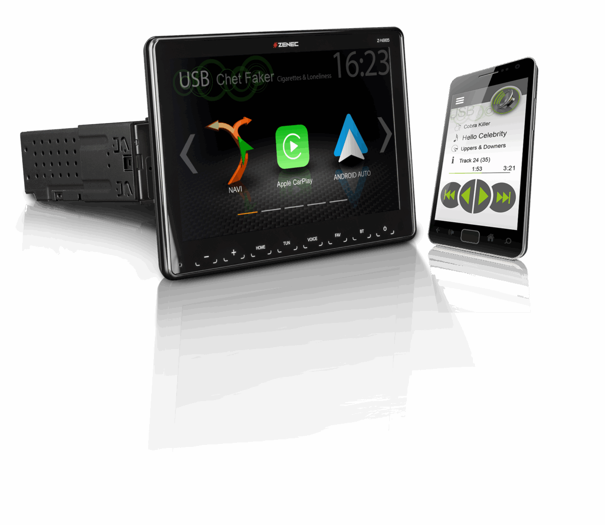 ZENEC Z-N965 mit 9 Zoll Display DAB, DSP, Android Auto, Apple Carplay – Bild 4
