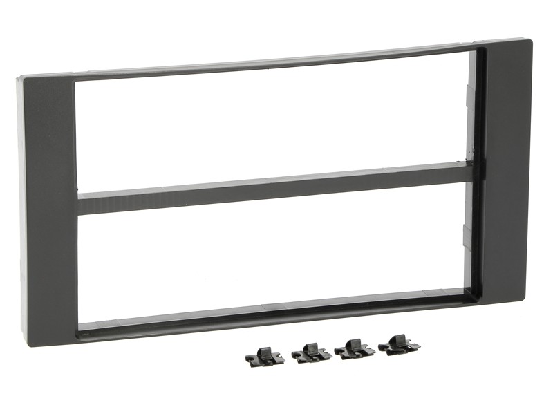 Radioblende FORD Focus, Mondeo, Fiesta, CSMax, Transit ab 04 2DIN schwarz