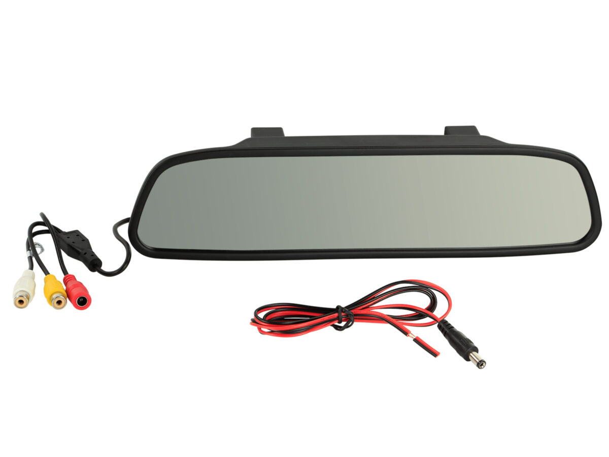 Spiegelmonitor universal 4.3 2x Video Eingang – Bild 1