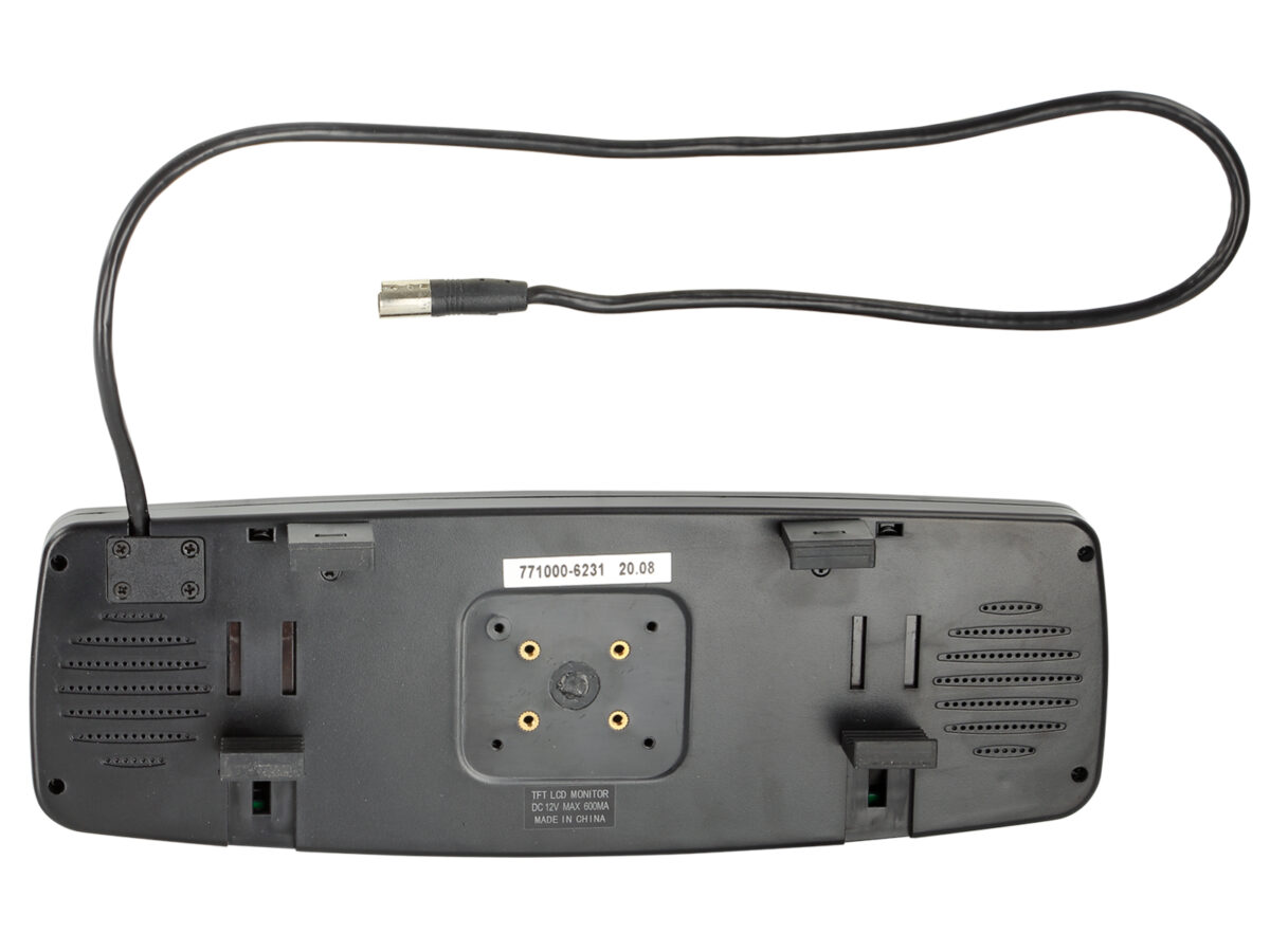 Spiegelmonitor universal 4.3 2x Video Eingang Fernbedienung – Bild 3