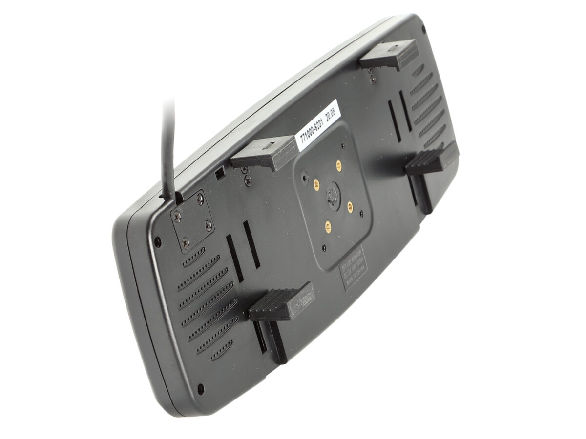 Spiegelmonitor universal 4.3 2x Video Eingang Fernbedienung – Bild 4