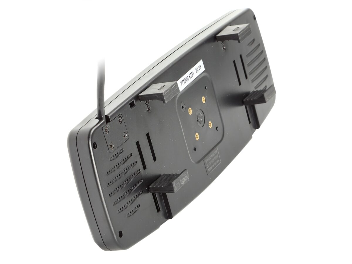 Spiegelmonitor universal 4.3 2x Video Eingang Fernbedienung – Bild 5