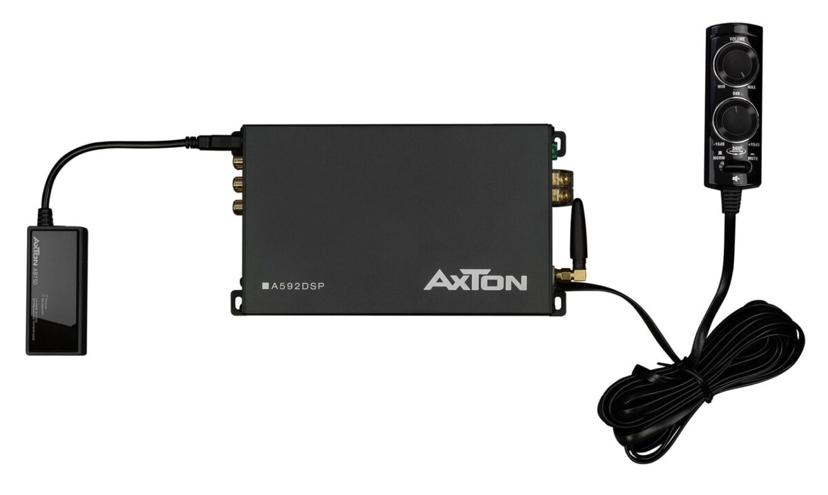 AXTON A592DSP Bass Level Remote Control mit Kabel – Bild 2