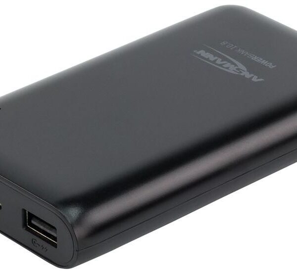 Powerbank 10.8 schwarz 10.800 mAh
