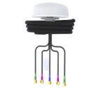 Robust Multifunctional 5 in1 Ultra Wide Band Omni-Directional PUCK Antenna Weiss – Bild 2
