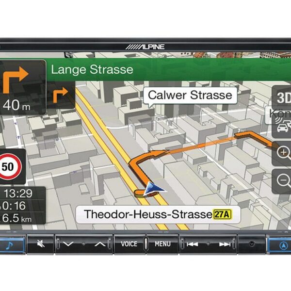 Alpine INE-W720DC - Navigationssystem mit DAB und Camper Software