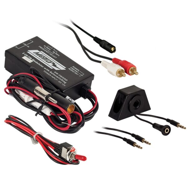 Axxess AX-FM01 FM-Modulator inkl. On/Off-Schalter - Einbaubuchse