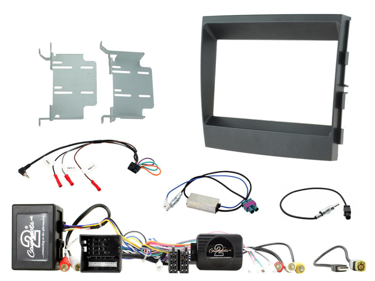 2-DIN Kit Porsche Panamera 2009-2016 LFB/Amp MOST schwarz – Bild 1