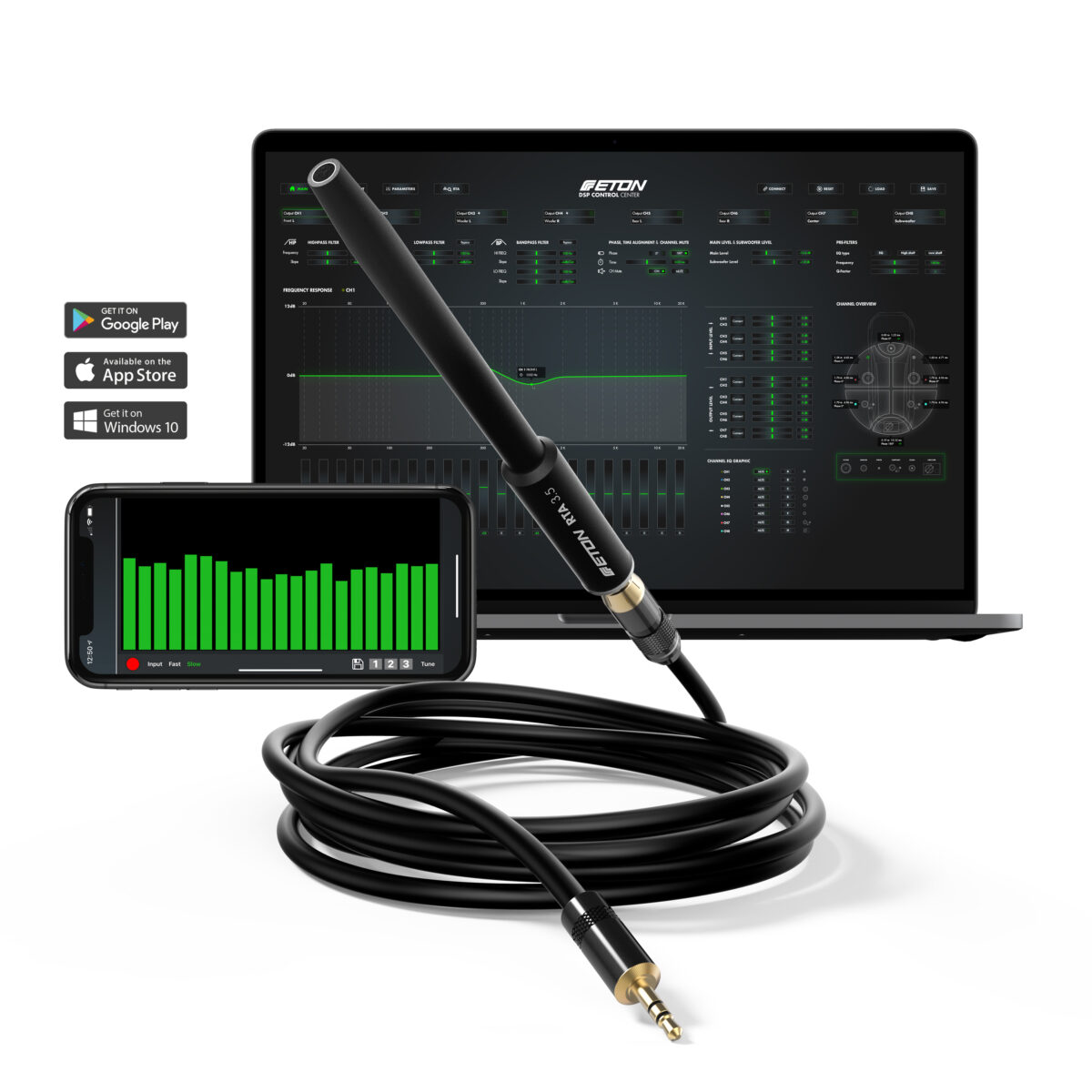 ETON Microphone for STEALTH, MINI, POWER amplifier – Bild 1