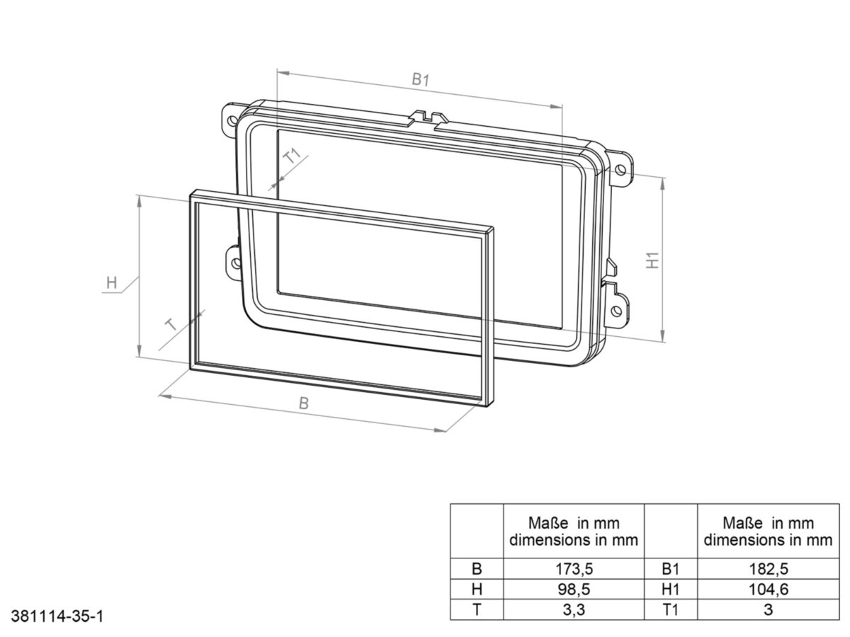 2-DIN RB Ford Ranger XL 2016 - 2020 – Bild 4