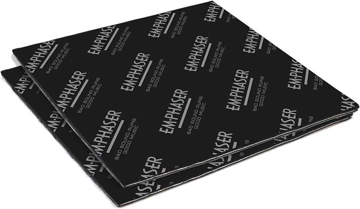 Emphaser Selbstklebende Alu-Butyl Dämmmatte 200 x 200 x 4.5 mm – Bild 1