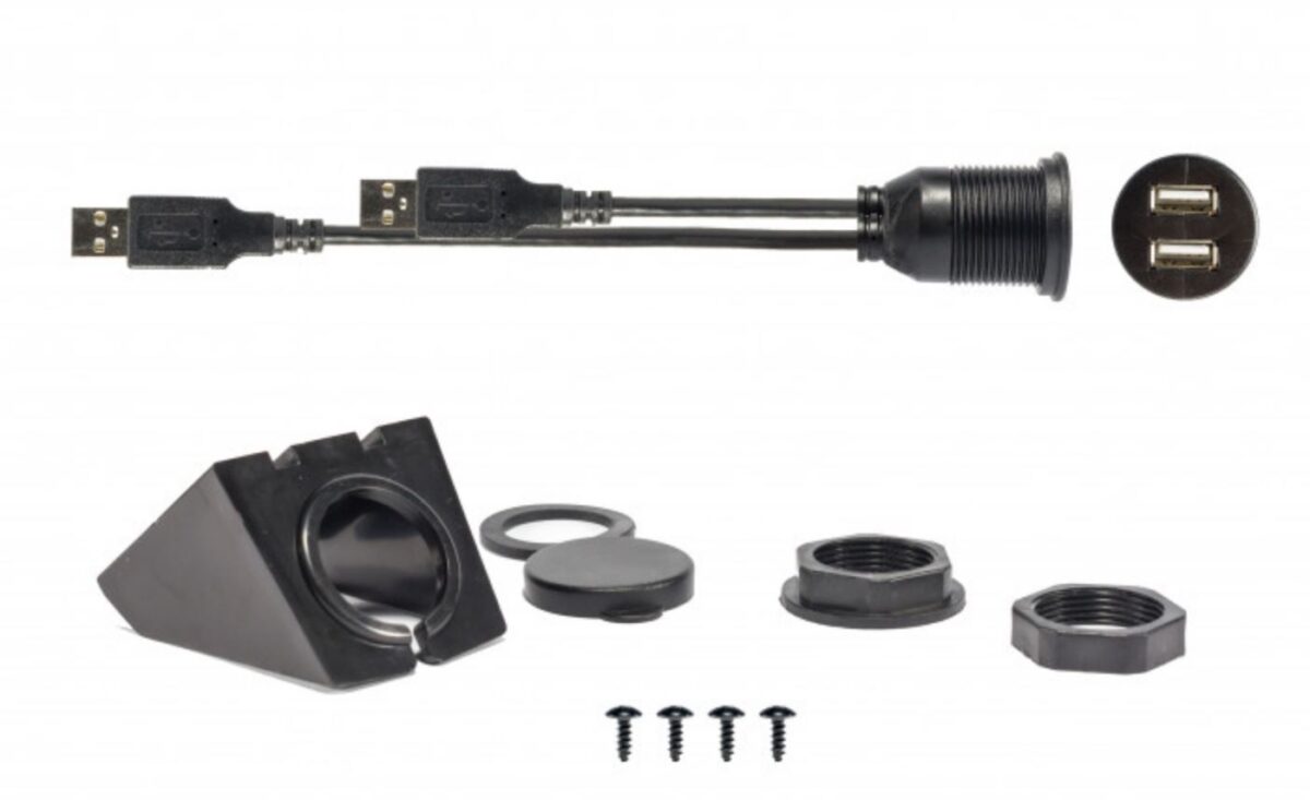 2 USB Verlängerungskabel 80cm – Bild 1