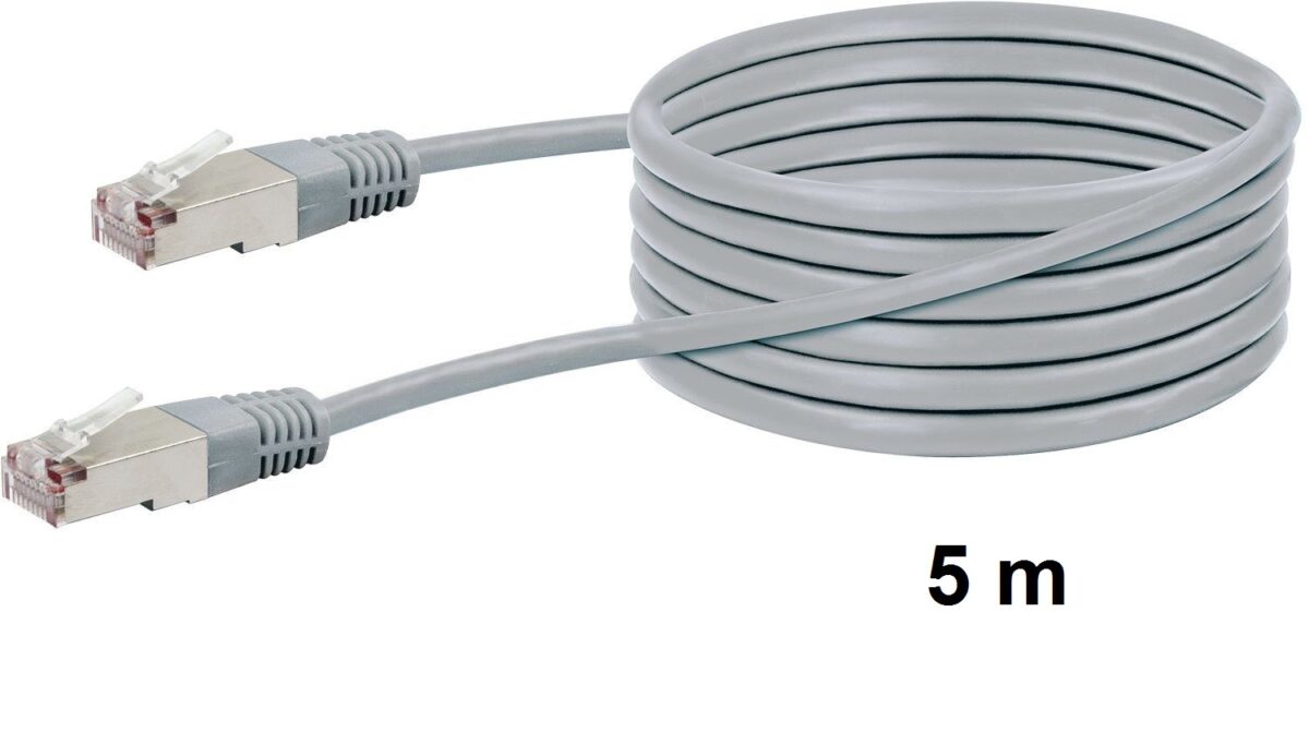 Netzwerk-Kabel CAT-5 Patchkabel 5 m Twisted Pair – Bild 2