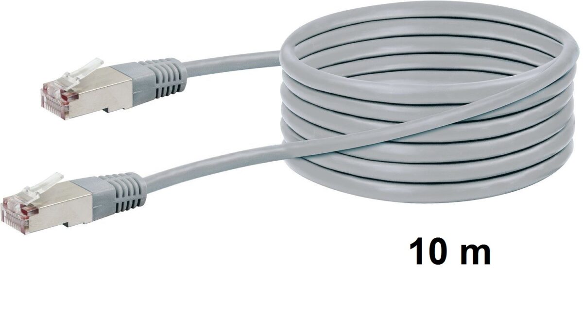 Netzwerk-Kabel CAT-5 Patchkabel 10 m Twisted Pair – Bild 2