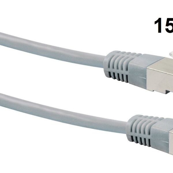 Netzwerk-Kabel CAT-5 Patchkabel 15 m Twisted Pair