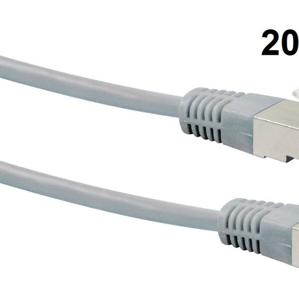 Netzwerk-Kabel CAT-5 Patchkabel 20 m Twisted Pair