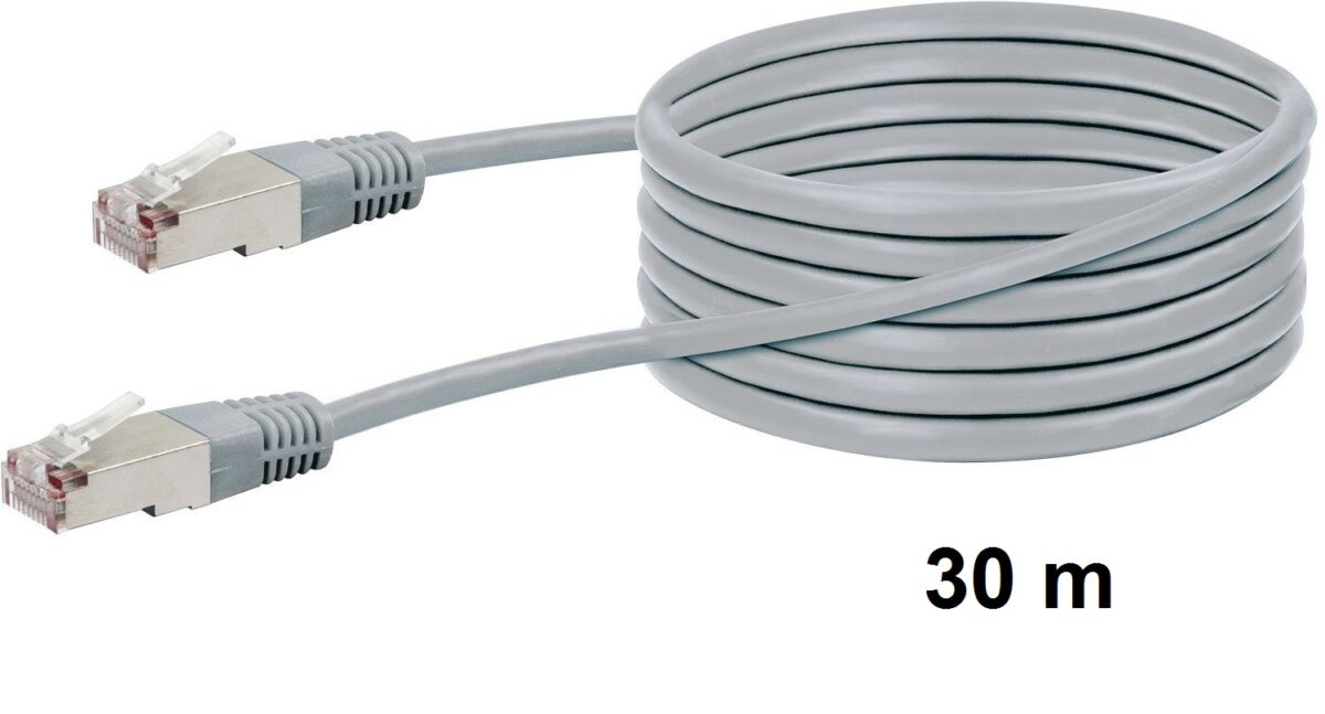 Netzwerk-Kabel CAT-5 Patchkabel 30 m Twisted Pair – Bild 2