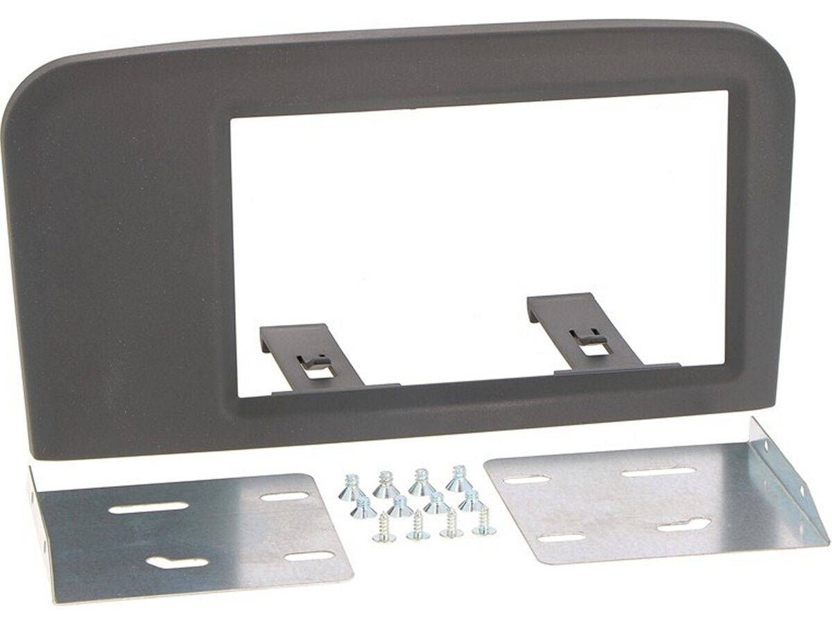 Radioblende VOLVO S80 TS 1998-06 2DIN anthrazit – Bild 1