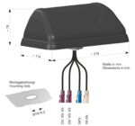 ATTB 4736.08 Kombiantenne aktiv - LTE MIMO, WLAN, GPS/Glonass – Bild 2