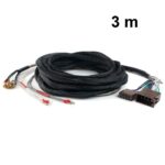 Universal-Kabel für Verstärker 2-Kanal ISO 3m 2,5mm