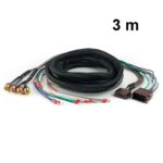 Universal-Kabel für Verstärker 4-Kanal ISO 3m 2,5mm