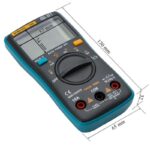 Digitaler Multimeter DMM Hintergrundbeleuchtung AC/DC Amperemeter Voltmeter – Bild 5