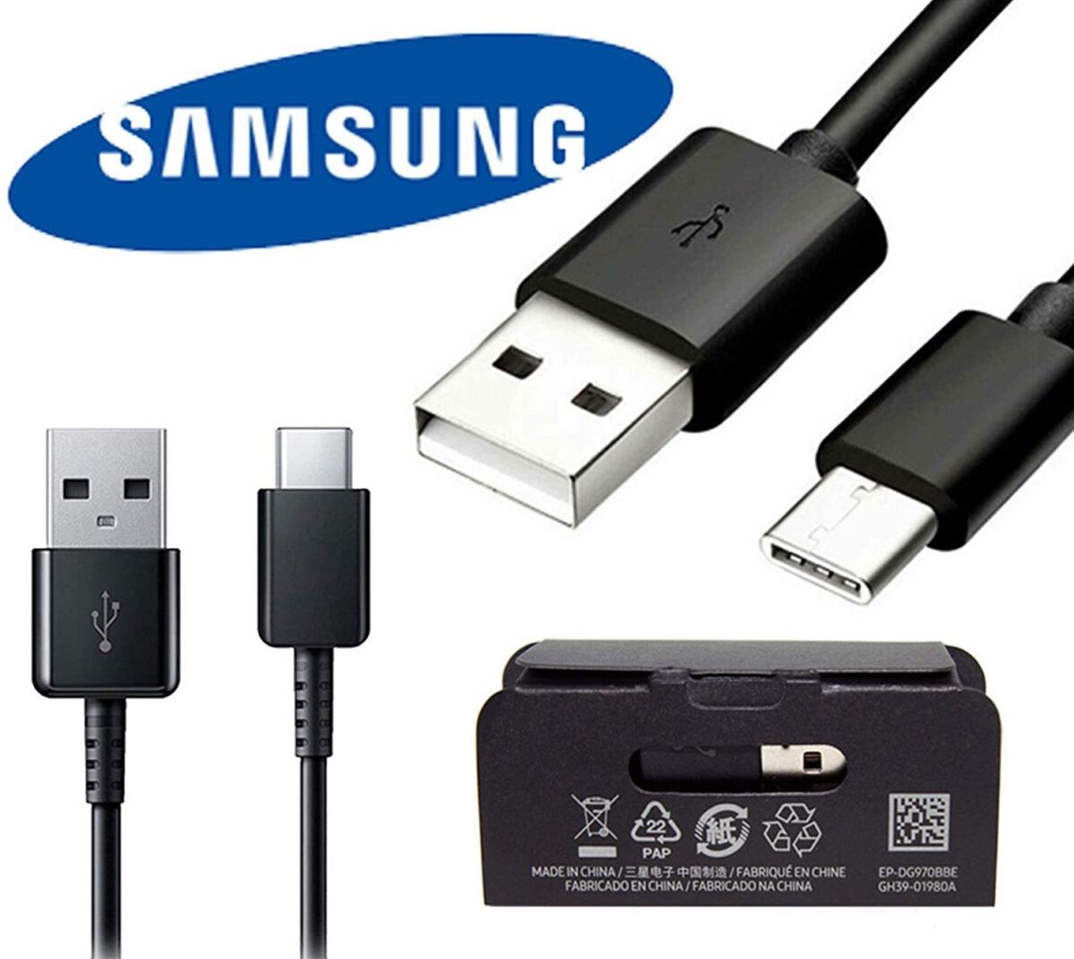 Original Samsung USB Lade-/ Datenkabel EP-DG970BBE mit Typ C 3.1 Anschluss 1,2 m – Bild 2