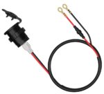 USB Ladeadapter 12V/24V 2 X 5V 2.1A zur Installation / Blau – Bild 3
