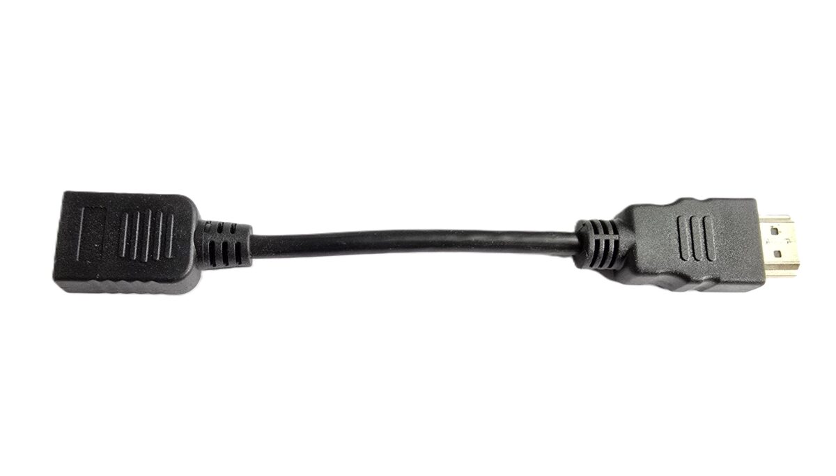 HDMI-Verlängerungskabel 15cm – Bild 2