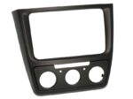 Radioblende SKODA Yeti ab 2009 2DIN black manuelle Klima – Bild 2