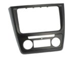 Radioblende SKODA Yeti ab 2009 2DIN black Klimaautomatik – Bild 2