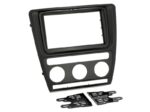 Radioblende SKODA Octavia 1Z ab 2004-09 2DIN black Klimaautomatik