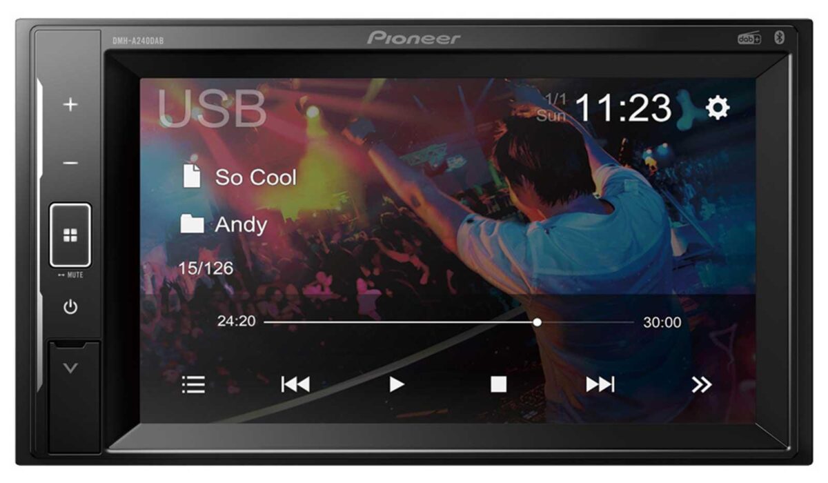 Pioneer DMH-A240DAB DAB / Bluetooth / USB / iPod / AUX – Bild 2