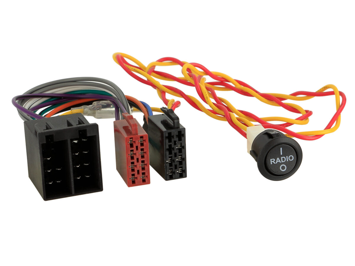 Adapterkabel ISO - ISO mit Schalter für Wohnmobile – Bild 1