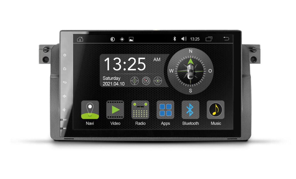 Radical R-C12BM1Android Autoradio für BMW 3er E46 Limousine, Touring, Coupe, M3 – Bild 1