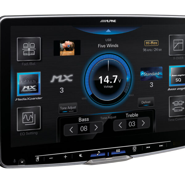 Alpine ILX-F115D 11 Zoll Media Autoradio mit DAB/Wireless Carplay/Android Auto